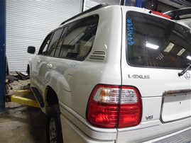 2001 Lexus LX470 White 4.7L AT 4WD #Z21688